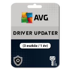 AVG Driver Updater (3 eszköz / 1 év) (Elektronikus licenc) karbantartó program