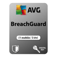 'AVG Technologies' AVG BreachGuard (1 eszköz / 3 év) (Elektronikus licenc) karbantartó program