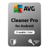'AVG Technologies' AVG Cleaner Pro for Android (1 eszköz / 3 év) (Elektronikus licenc)