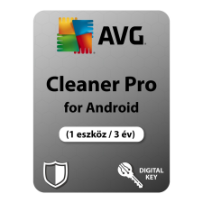 'AVG Technologies' AVG Cleaner Pro for Android (1 eszköz / 3 év) (Elektronikus licenc) karbantartó program