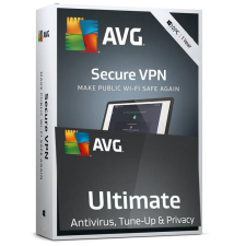 AVG Ultimate 2020 - Unlimited Device + VPN (10 Device) 1 year karbantartó program