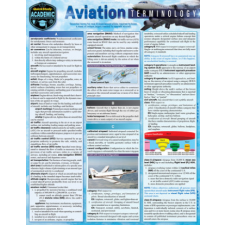 Aviation Terminology: A Quickstudy Laminated Reference Guide idegen nyelvű könyv