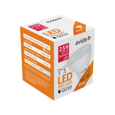 Avide ABGU10NW-4W-AP LED GU10 4W NW Alu+Plastic izzó