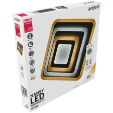 Avide Design Mennyezeti Lámpa Nansy 82W RF Távirányítóval (LED, színhőmérséklet állítható, dimmelhető) világítás