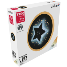 Avide Fali Design Oyster Ellery mini 3 kapcsolási mód 33W világítás