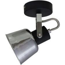 Avide Fali Lámpa Maya 1xE14 Foglalattal Fekete (ABWL-MA1B) világítás