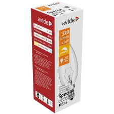  AVIDE IZZÓ SPECIAL HŐÁLLÓ C35 40W WW E14 1DB izzó