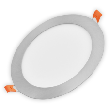 Avide LED Beépíthető Kerek Mennyezeti Lámpa ALU Szatén Nikkel 24W NW 4000K világítás
