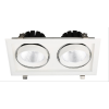  Avide LED Downlight Sein Négyzetes 2x30W IP20 5600lm 36° WW 3000K