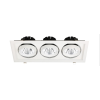  Avide LED Downlight Sein Négyzetes 3x30W IP20 8400lm 36° NW 4000K