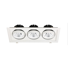 Avide LED Downlight Sein Négyzetes 3x30W IP20 8400lm 36° NW 4000K világítás