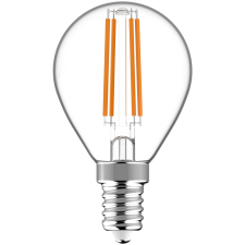 Avide LED Filament Mini Globe 2W E14 WW 2700K izzó