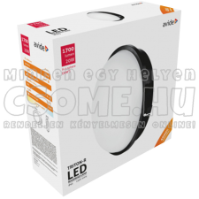 Avide LED MENNYEZETI LÁMPA KEREK - 20W NW - FEKETE- AVIDE világítás