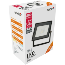 Avide LED Reflektor Slim SMD 10W NW 4000K Gyorscsat. kültéri világítás