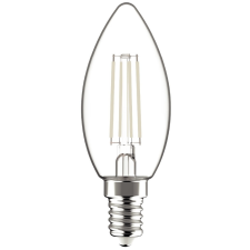  Avide LED White Filament Candle 4.5W E14 WW 2700K izzó