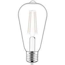 Avide LED White Filament ST64 8.5W E27 WW 2700K izzó
