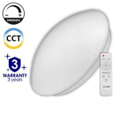 Avide Stella Mennyezeti LED lámpa (80W - 4800 lm) RF távirányítóval világítás