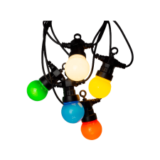 Avide String Kültéri füzér, Rgb, 6W, 5 méter, sorolható (Aos10Le40L-Rgb) kültéri világítás