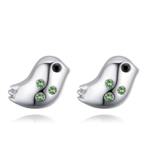 Avium - zöld - Swarovski kristályos fülbevaló fülbevaló