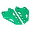 Avoc Lábvédő lemez Kawasaki Z900-hoz, alumínium, CNC-zett, eloxált zöld (pár) Avoc Vázak, idomok, kiegészítők Védőelemek Védőlemezek