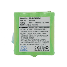  AVP6 akkumulátor 700 mAh walkie-talkie akkumulátor