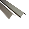 AVProfil AV Rozsdamentes élvédő inox sarokléc polírozott fényes sarokprofil 30x30x2500 mm saválló saroktakaró sarokvédő L profil
