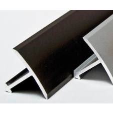AVProfil AV T profil burkolatváltó bronz barna 26x2700 utólag beépíthető eloxált alumínium profil építőanyag