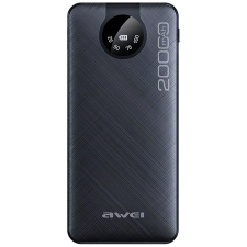 Awei P134K Power Bank 20000mAh - Fekete (AWE000147) power bank