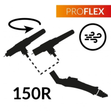  AWI pisztoly SPARTUS ProTIG 150R 4m forgatható fejjel (SR17) hegesztés