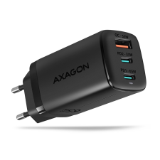 AXAGON ACU-DPQ65W 2x USB-C / 1x USB-A Hálózati töltő - Fekete (65W) mobiltelefon kellék