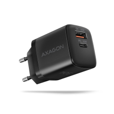 AXAGON ACU-PQ30 USB-C + QC3.0 30W fekete fali töltő mobiltelefon kellék