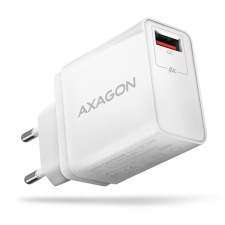 AXAGON acu-qc19w 1xusb qc 3.0 19w fehér hálózati gyorstöltő adapter kábel és adapter