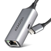 AXAGON ADE-TXPD Kompakt alumínium USB-C 3.2 Gen1 Gigabit Ethernet 10/100/1000Mbit adapter
