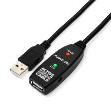 AXAGON adr-210 aktív usb hosszabbító kábel 10m kábel és adapter