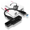 AXAGON ADSA-1S6 2.5" USB 3.0 Külső HDD/SSD Ház - Szürke
