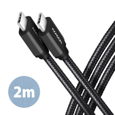 AXAGON BUCM3-CM20AB Speed USB-C > USB-C 3.2 Gen 1 Cable 2m Black (BUCM3-CM20AB) kábel és adapter