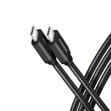 AXAGON BUCM3-CM20AB USB-C apa - USB-C apa Adat és töltőkábel (2m) kábel és adapter