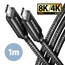 AXAGON BUCM432-CM10AB Speed USB-C  USB-C 4 Gen 3x2 Cable 1m Black kábel és adapter