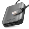 AXAGON CRE-S3 SUPERSPEED USB-A UHS-II Card Reader Black (CRE-S3)