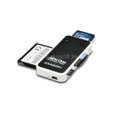 AXAGON CRE-X1 USB 2.0 SD/microSD/MS/CF/XD kártyaolvasó (CRE-X1) kártyaolvasó
