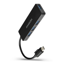 AXAGON HUE-G1C Slim Hub Black hub és switch