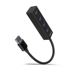 AXAGON HUE-M1A USB3.2 Hub 4-port metal black (HUE-M1A) hub és switch