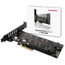 AXAGON PCEM2-D PCIe - M.2 adapter asztali számítógép kellék