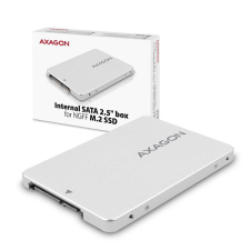 AXAGON RSS-M2SD 2.5" SATA M.2 BOX asztali számítógép kellék
