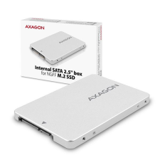 AXAGON RSS-M2SD 2.5&quot; SATA M.2 BOX asztali számítógép kellék