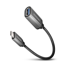 AXAGON RUCM-AFAC USB-C > USB-A Adapter Silver kábel és adapter
