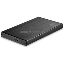 AXAGON USB 3.0 fekete külső alumínium HDD/SSD ház (EE25-XA3) asztali számítógép kellék