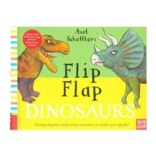 Axel Scheffler's Flip Flap Dinosaurs – Axel Scheffler idegen nyelvű könyv