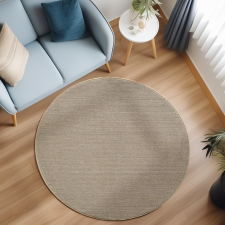 Ay LOOM 4300 200 x 200 cm bézs modern kör szőnyeg lakástextília
