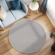 Ay LOOM 4300 200 x 200 cm ezüst modern kör szőnyeg lakástextília
